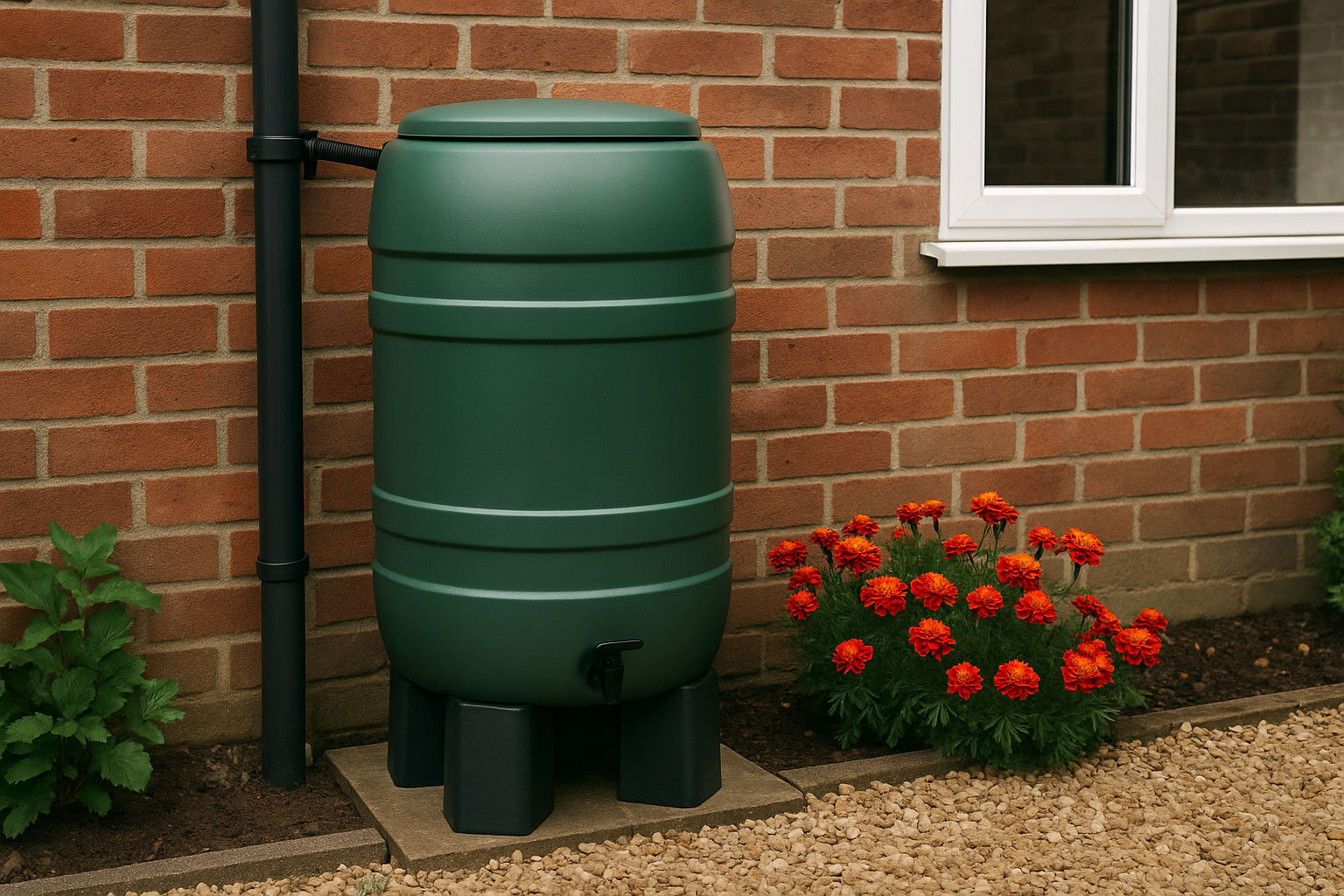 How to set up a water butt