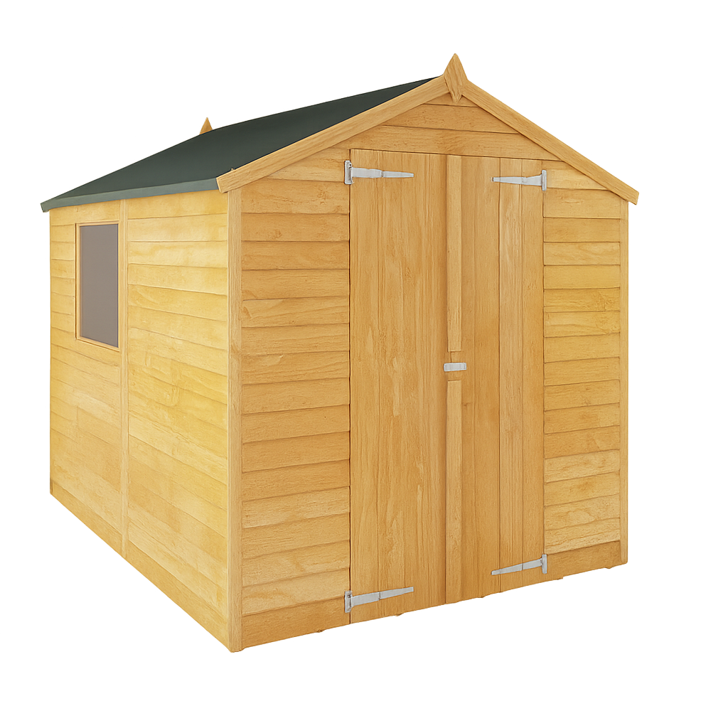 Generic example of a medium wooden shed - an example of the best wooden sheds.