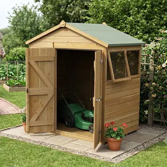 Forest Timberdale 6x4 tongue and groove wooden shed