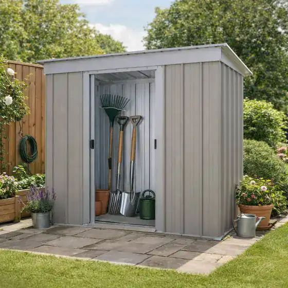 Yardmaster Platinum Tall Pent 6x4 metal shed