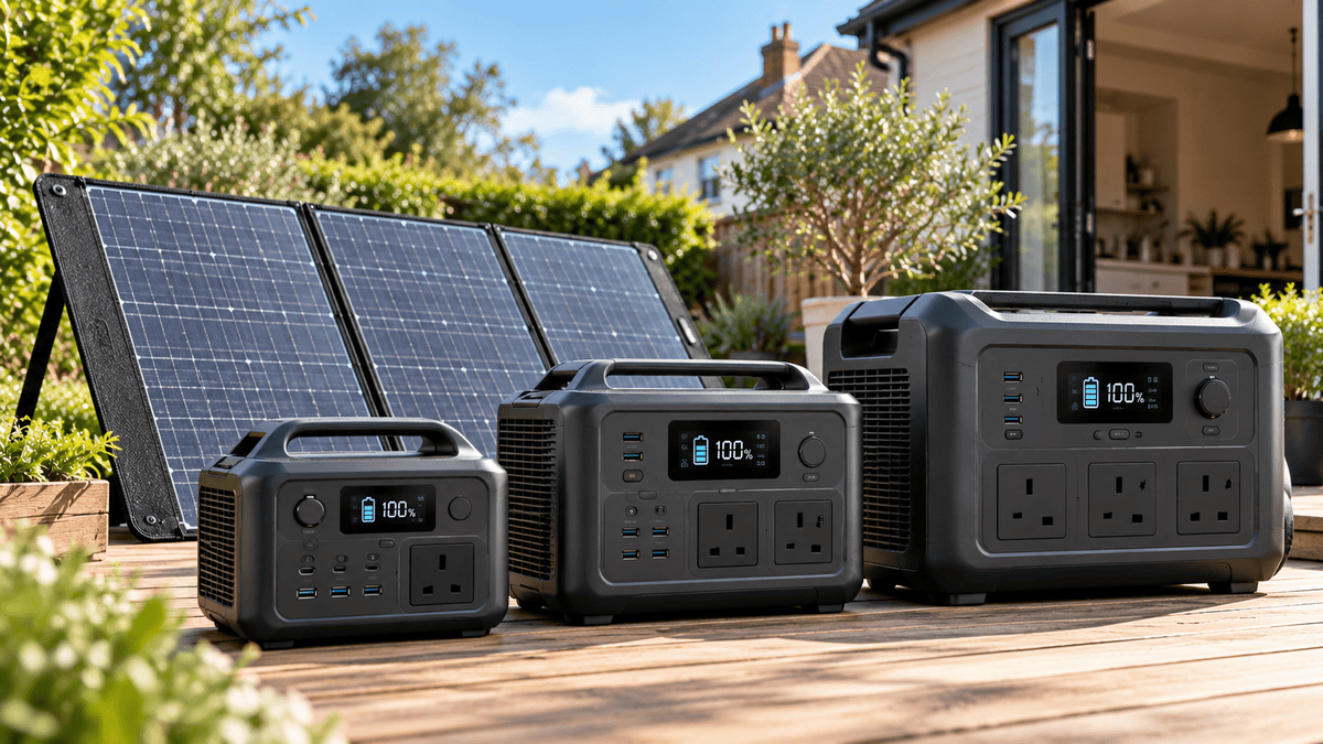 Best Bluetti solar generators UK – portable power stations with solar panels