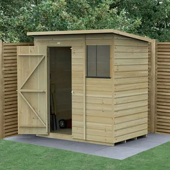 Best 6x4 sheds UK – Forest Beckwood shiplap wooden shed