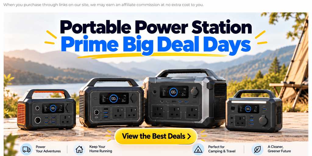 Portable power station Prime Day deals UK 2026 from EcoFlow, Anker, Bluetti and Jackery