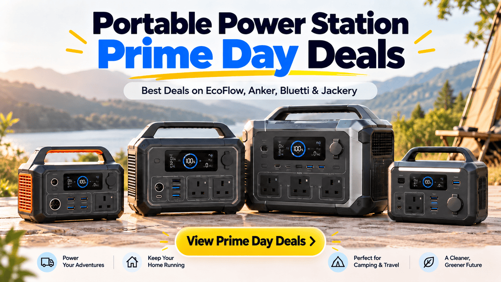 Portable power station Prime Day deals UK 2026 from EcoFlow, Anker, Bluetti and Jackery